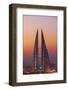 Bahrain, Manama, View of Bahrain World Trade Center-Jane Sweeney-Framed Photographic Print