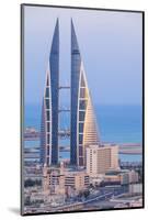 Bahrain, Manama, View of Bahrain World Trade Center-Jane Sweeney-Mounted Photographic Print