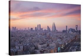 Bahrain, Manama, View of City Skyline-Jane Sweeney-Stretched Canvas