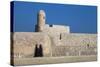 Bahrain, Manama, Women Walking Past Bahrain Fort - Qal'At Al-Bahrain-Jane Sweeney-Stretched Canvas