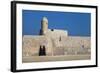 Bahrain, Manama, Women Walking Past Bahrain Fort - Qal'At Al-Bahrain-Jane Sweeney-Framed Photographic Print