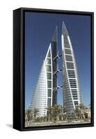 Bahrain World Trade Center, Manama, Bahrain, Middle East-Angelo Cavalli-Framed Stretched Canvas