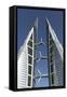 Bahrain World Trade Center, Manama, Bahrain, Middle East-Angelo Cavalli-Framed Stretched Canvas