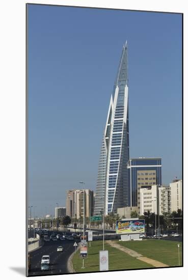 Bahrain World Trade Center, Manama, Bahrain, Middle East-Angelo Cavalli-Mounted Photographic Print