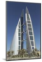 Bahrain World Trade Center, Manama, Bahrain, Middle East-Angelo Cavalli-Mounted Photographic Print