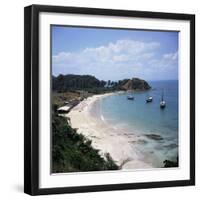 Baia (Bay) De Todos Os Santos, Near Salvador, Ilha (Island)_ Dos Frades, Bahia State, Brazil-Geoff Renner-Framed Photographic Print