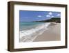 Baia dei Turchi beach, near Otranto, Lecce province, Salentine Peninsula, Puglia, Italy, Mediterran-Markus Lange-Framed Photographic Print