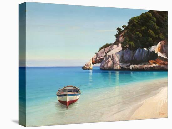 Baia mediterranea-Adriano Galasso-Stretched Canvas