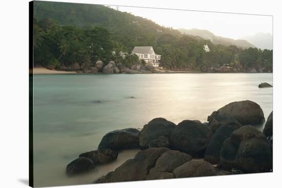 Baie Beau Vallon, Mahe, Seychelles, Indian Ocean Islands-Guido Cozzi-Stretched Canvas