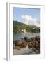 Baie Beau Vallon, Mahe, Seychelles, Indian Ocean Islands-Guido Cozzi-Framed Photographic Print