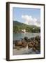 Baie Beau Vallon, Mahe, Seychelles, Indian Ocean Islands-Guido Cozzi-Framed Photographic Print