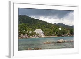 Baie Beau Vallon, Mahe, Seychelles, Indian Ocean Islands-Guido Cozzi-Framed Photographic Print