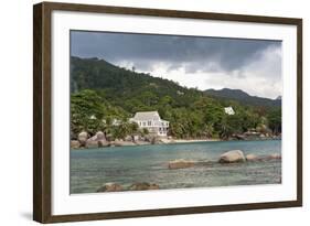 Baie Beau Vallon, Mahe, Seychelles, Indian Ocean Islands-Guido Cozzi-Framed Photographic Print