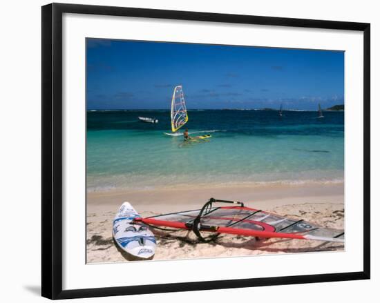 Baie de l'Embouchure, St. Martin, Caribbean-Greg Johnston-Framed Photographic Print