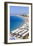 Baie Des Anges and Beach-Amanda Hall-Framed Photographic Print