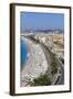 Baie Des Anges and Promenade Anglais-Amanda Hall-Framed Photographic Print