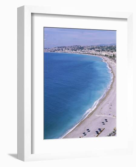 Baie Des Anges, Nice, Alpes Maritimes, Cote d'Azur, French Riviera, Provence, France-Guy Thouvenin-Framed Photographic Print