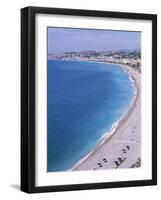 Baie Des Anges, Nice, Alpes Maritimes, Cote d'Azur, French Riviera, Provence, France-Guy Thouvenin-Framed Photographic Print