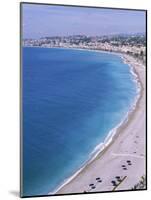 Baie Des Anges, Nice, Alpes Maritimes, Cote d'Azur, French Riviera, Provence, France-Guy Thouvenin-Mounted Photographic Print
