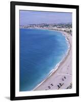 Baie Des Anges, Nice, Alpes Maritimes, Cote d'Azur, French Riviera, Provence, France-Guy Thouvenin-Framed Photographic Print