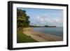 Baie des Citrons beach, Noumea, New Caledonia, Pacific-Michael Runkel-Framed Photographic Print