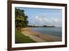 Baie des Citrons beach, Noumea, New Caledonia, Pacific-Michael Runkel-Framed Photographic Print