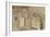 Baies dans un intérieur mauresque; 1832-Eugene Delacroix-Framed Giclee Print