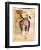 Baigneur du Soleil III-Jennifer Garant-Framed Giclee Print