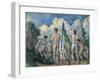 Baigneurs (Bathers)-Paul Cézanne-Framed Giclee Print