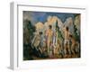 Baigneurs (the bathers). Oil on canvas (1890-1892) 60 x 82 cm R. F. 1965-3.-Paul Cezanne-Framed Giclee Print