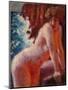 Baigneuse À La Mer, C.1898-1900 (Oil on Canvas)-Roderic O'Conor-Mounted Giclee Print