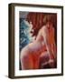 Baigneuse À La Mer, C.1898-1900 (Oil on Canvas)-Roderic O'Conor-Framed Giclee Print