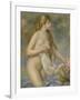 Baigneuse aux cheveux longs-Pierre-Auguste Renoir-Framed Giclee Print