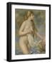 Baigneuse aux cheveux longs-Pierre-Auguste Renoir-Framed Giclee Print