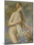 Baigneuse aux cheveux longs-Pierre-Auguste Renoir-Mounted Giclee Print