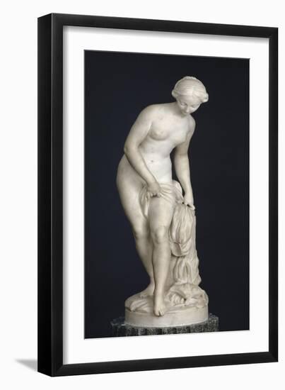 Baigneuse dite aussi Nymphe qui descend au bain-Etienne Maurice Falconet-Framed Giclee Print