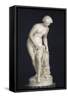 Baigneuse dite aussi Nymphe qui descend au bain-Etienne Maurice Falconet-Framed Stretched Canvas