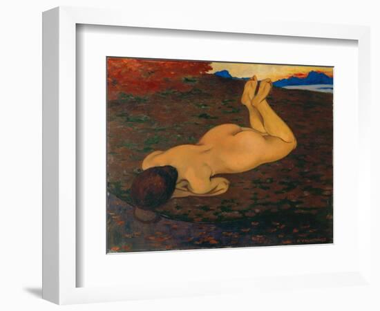 Baigneuse ou La Source - 1899 Canvas.-Felix Vallotton-Framed Giclee Print