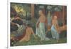 Baigneuses aux voiles blancs-Paul Serusier-Framed Giclee Print