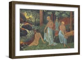 Baigneuses aux voiles blancs-Paul Serusier-Framed Giclee Print