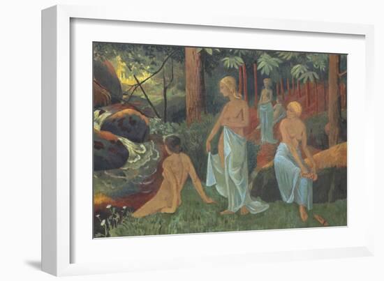 Baigneuses aux voiles blancs-Paul Serusier-Framed Giclee Print