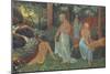 Baigneuses aux voiles blancs-Paul Serusier-Mounted Giclee Print