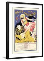 Baile de Mascaras-null-Framed Art Print