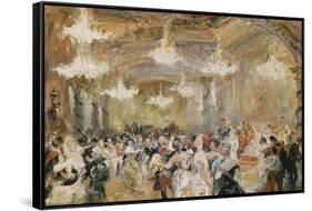 Baile En Palacio-Alejandro Ferrant-Framed Stretched Canvas