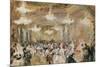 Baile En Palacio-Alejandro Ferrant-Mounted Giclee Print