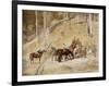 Bailed up-Tom Roberts-Framed Giclee Print