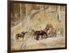 Bailed up-Tom Roberts-Framed Giclee Print