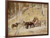 Bailed up-Tom Roberts-Framed Giclee Print