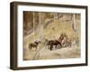 Bailed up-Tom Roberts-Framed Giclee Print