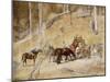 Bailed up-Tom Roberts-Mounted Giclee Print